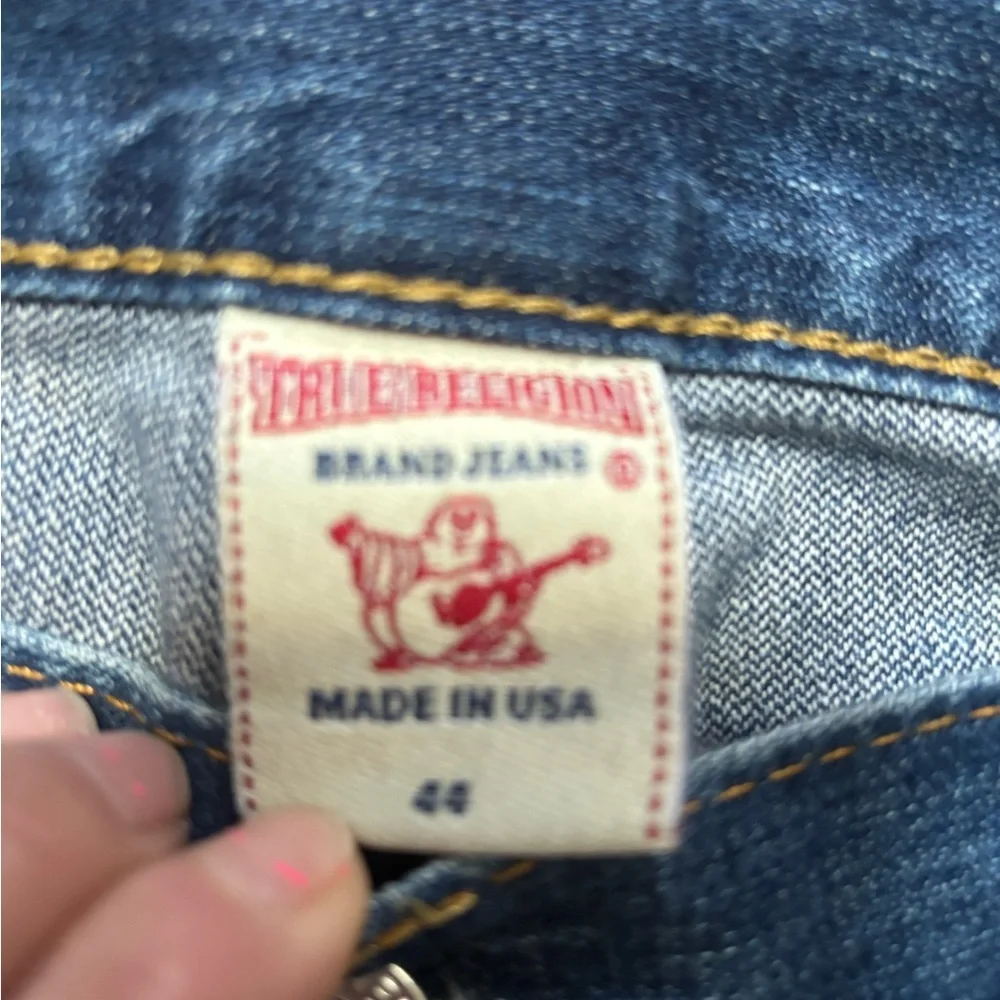 Men’s True Religion “Billy” straight leg jeans sz 44